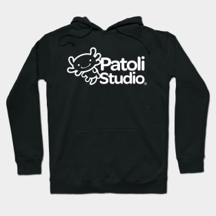 Patoli Studio Logo white Hoodie